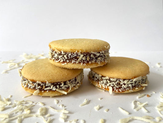 Alfajor de maicena con coco - Caja con 20 piezas